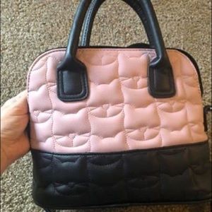 Pink and Black Betsey Johnson Handbag!